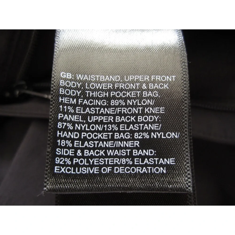 The North Face Men Progressor Pants Black Hiking Outdoor Climbing Sz 32 (MP699)